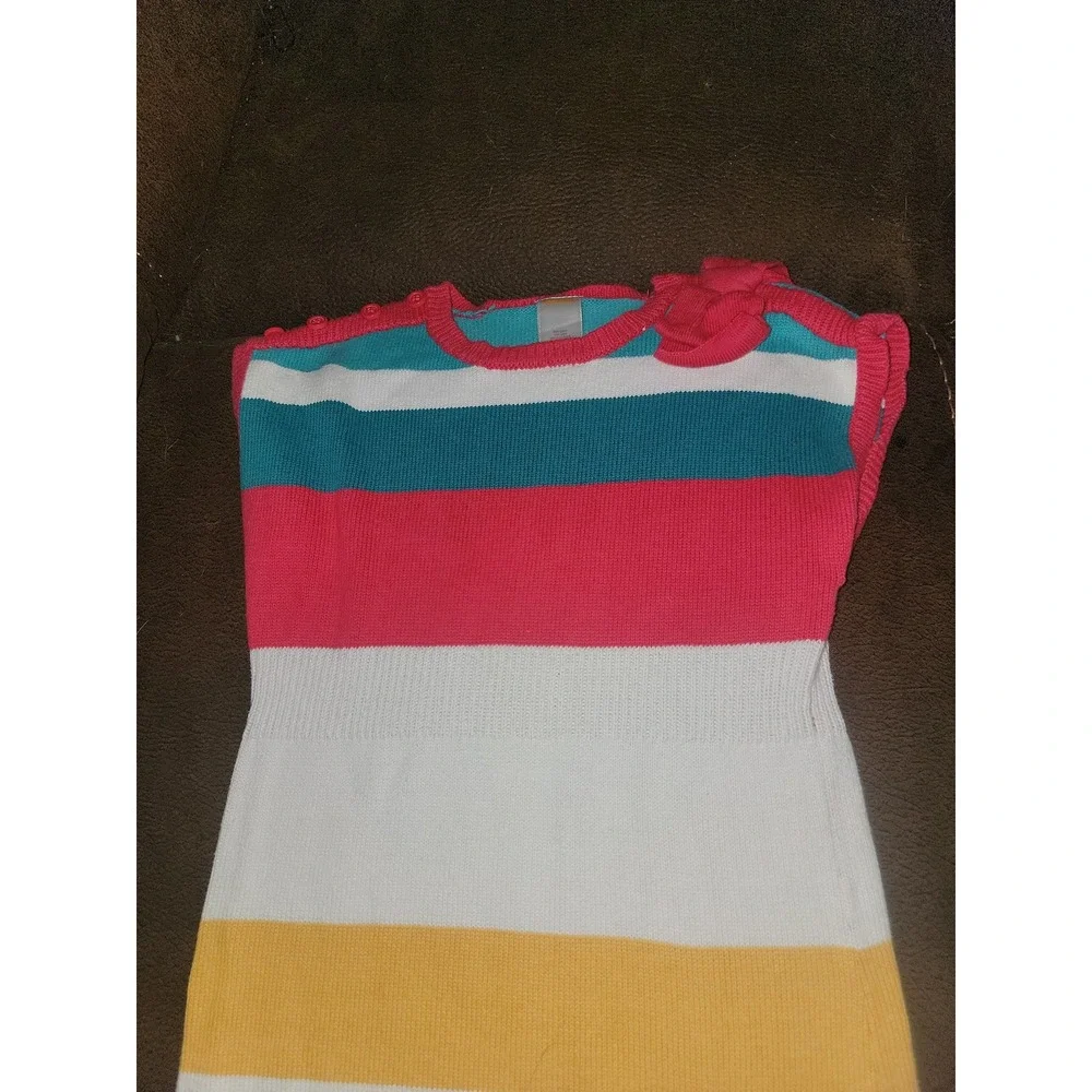 Gymboree ready dress go striped dress size 7‎